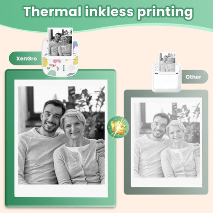 Velloria™ Mini Portable Thermal Sticker Printer