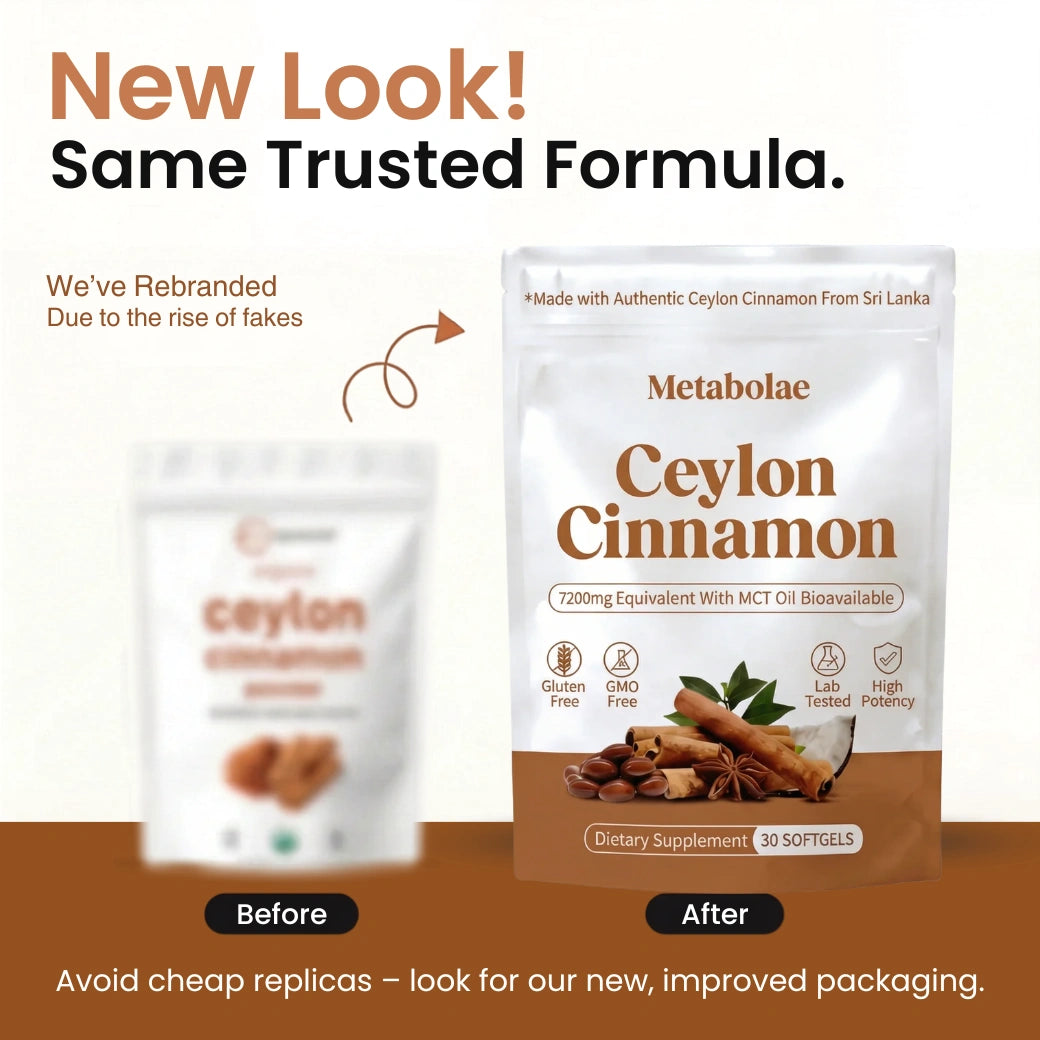 VeyroNova™ | Ceylon Cinnamon 7200mg Equivalent with MCT Oil