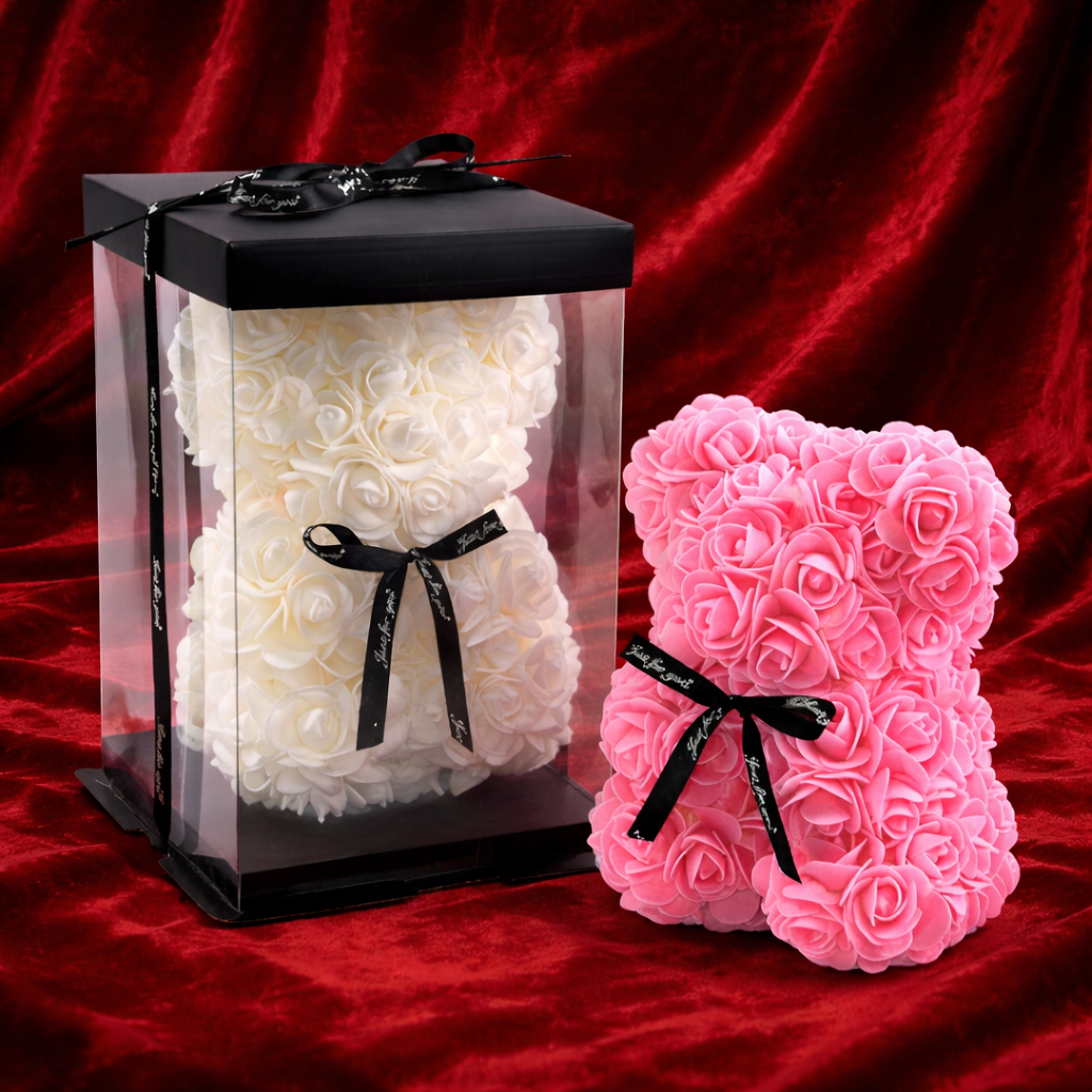 The Velvet Bear™ Eternal Rose Bear
